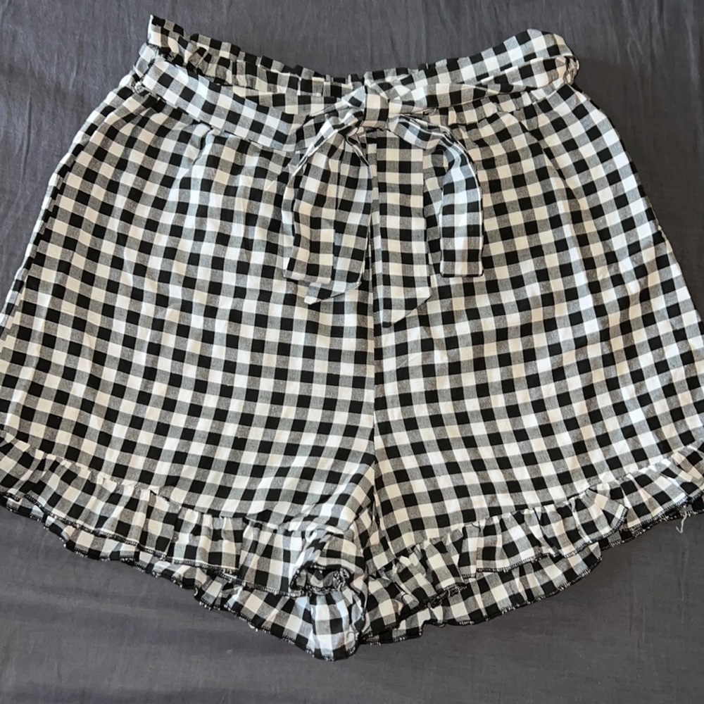 Checkered shorts